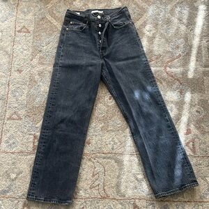 Levi’s ribcage straight ankle jeans W28L27